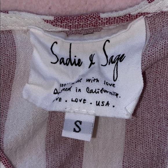 Sadie and Sage striped blouse - Picture 2 of 3